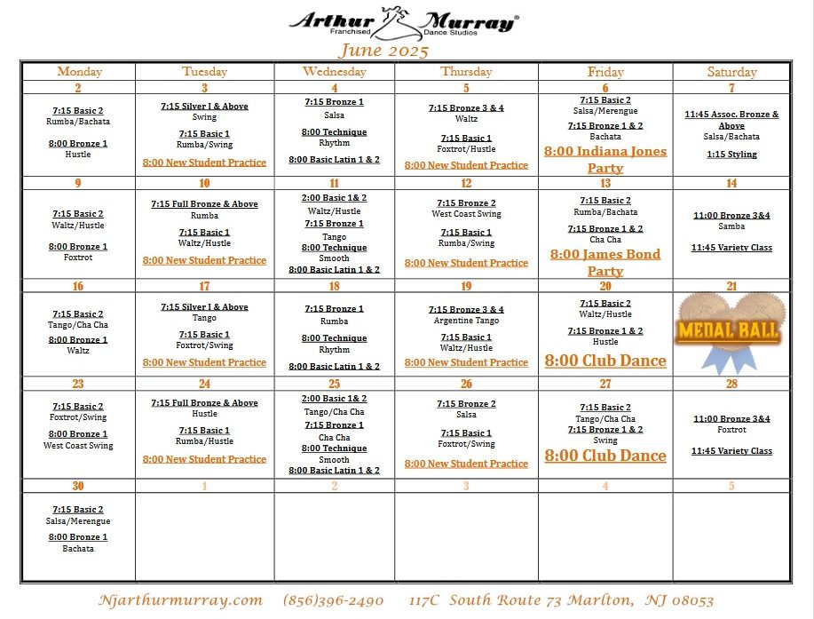 June Calendar 2025