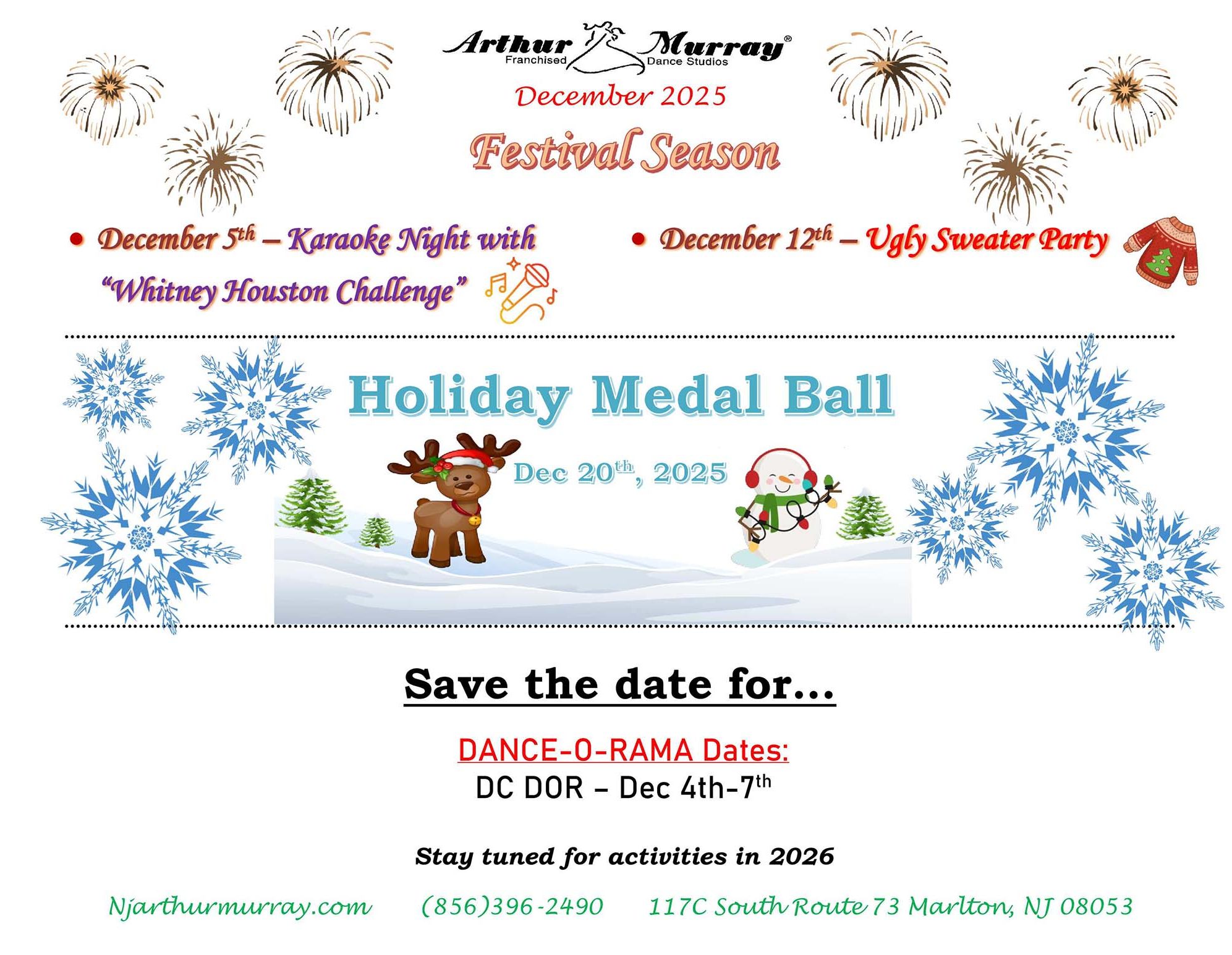 December 2025 Schedule