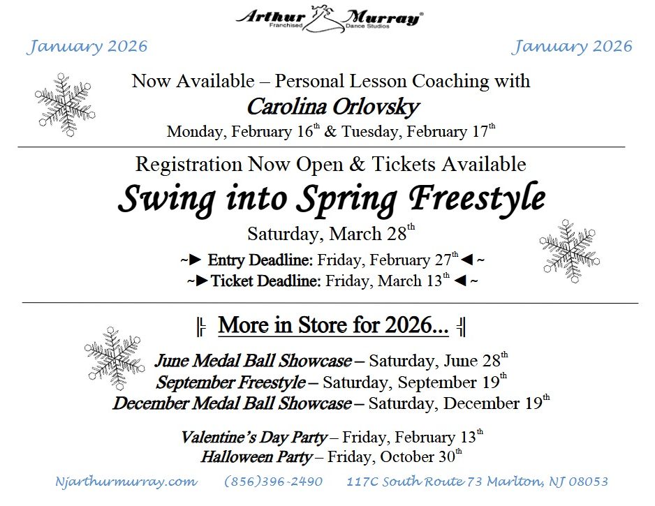 January Calendar 2026 Back